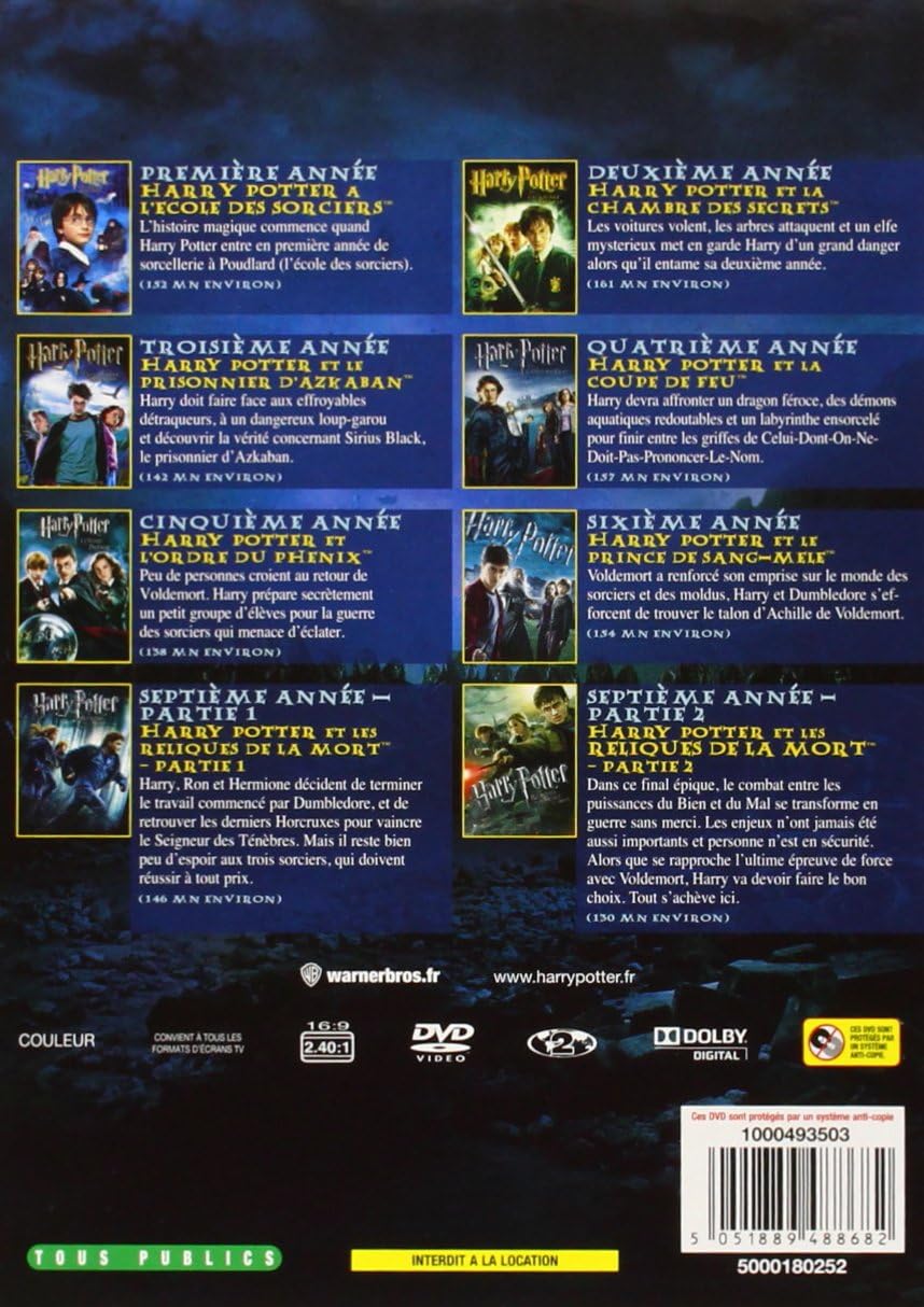 Coffret intégral Harry Potter – Image 2
