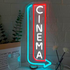 Panneau Néon Cinéma