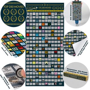Poster à gratter - 250 films à voir – Image 4
